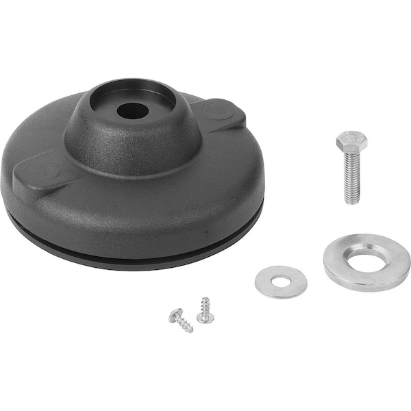 Conduit Fitting Slip, Plain, Black
